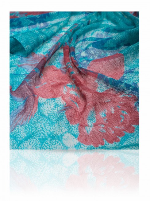Палантин Женский W-KANTHA.PASILEY/GREEN